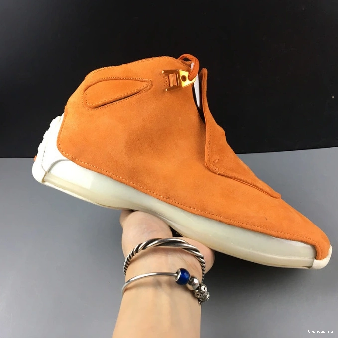 Jordan Orange Retro 18 AA2494-801 Campfire  0518